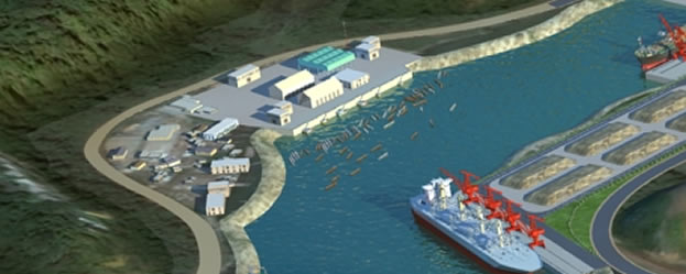Futur port de pêche de San-Pédro