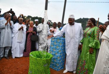 Raccordement au réseau d’eau potable (Gbonné)