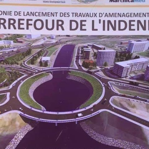 Carrefour de l’Indénié au plateau