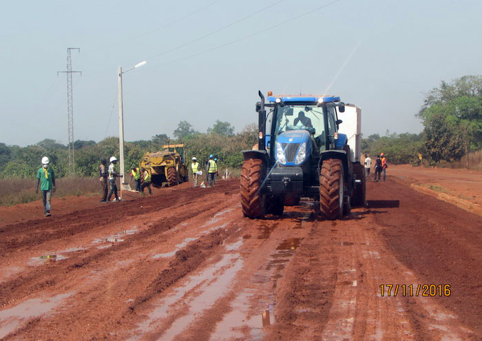 Le taux d’avancement de Stade Korhogo-Karakoro-Aéroport est de plus 70%