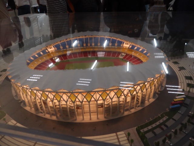 Maquette du Stade d'Ebimpé Anyama