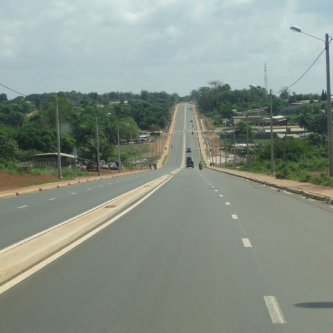 Route Indénié Djuablin (Pont Comoé, Abengourou, Agnibilékro)
