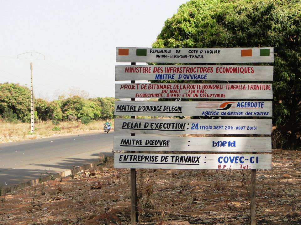 Route Boundiali Tengrela Frontiere Mali_7