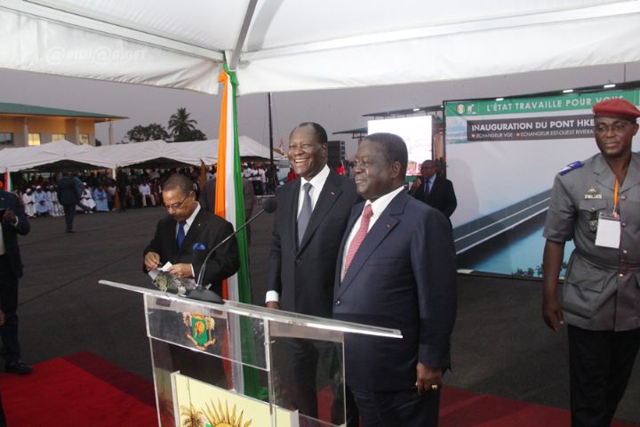inauguration du 3ème pont d’Abidjan, chantier phare du Président Ouattara_13