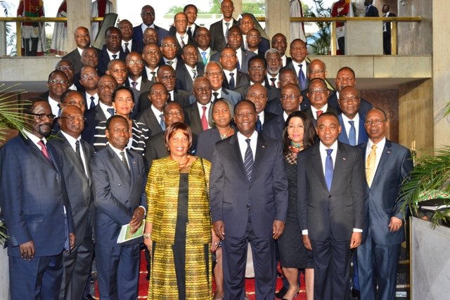 Le chef de l'état invite les ambassadeurs à mettre en avant les atouts économiques de la Côte d'Ivoire
