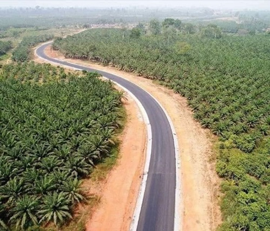 Infrastructure routiere Route de Tiapoum_CIV_4