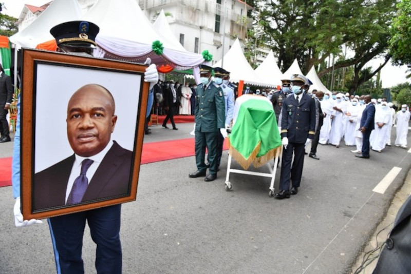 Hommage de la Nation au ministre Sidiki Diakité en présence du Chef de l’état.