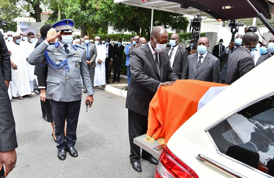 Ministre Sidiki Diakite acoompagne a sa derniere demeure_CIV_6