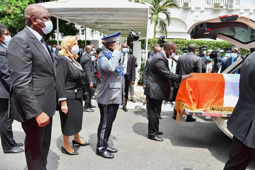 Ministre Sidiki Diakite acoompagne a sa derniere demeure_CIV_8