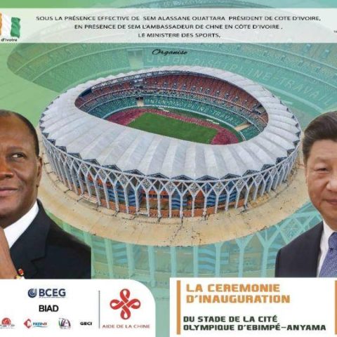 Inauguration du Stade Olympique Alassane Ouattara d’Ebimpé