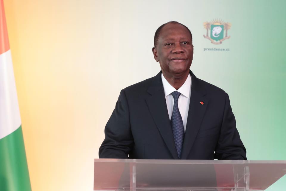 Message à la nation de S.E.M. Alassane Ouattara Président de la République après des résultats définitifs de l’élection Présidentielle du 31 Octobre 2020.