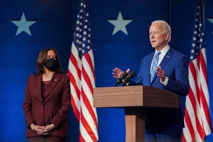 Présidentielle américaine 2020 : Alassane Ouattara félicite Joe Biden 46 ème Président des Etats-Unis et sa colistière Kamala Harris.