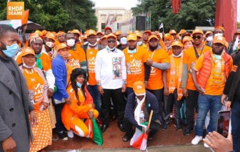 Alassane Ouattara félicite la diaspora RHDP pour la contribution à sa réélection