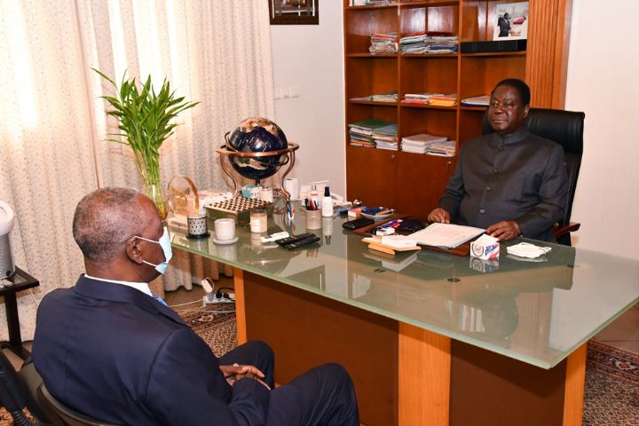 Le président Bédié et le Médiateur de la République échangent sur la situation sociopolitique