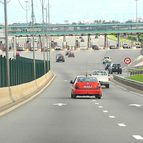 Le péage sur le pont Henri Konan Bédié (HKB), inauguré le 16 décembre dernier.