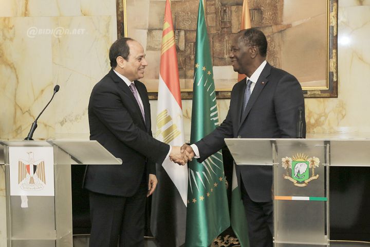 President_Tunisien_et_Egyptien_Felicite_Alassane_Ouattara_Abdel Fattah_Al Sissi_CIV_2