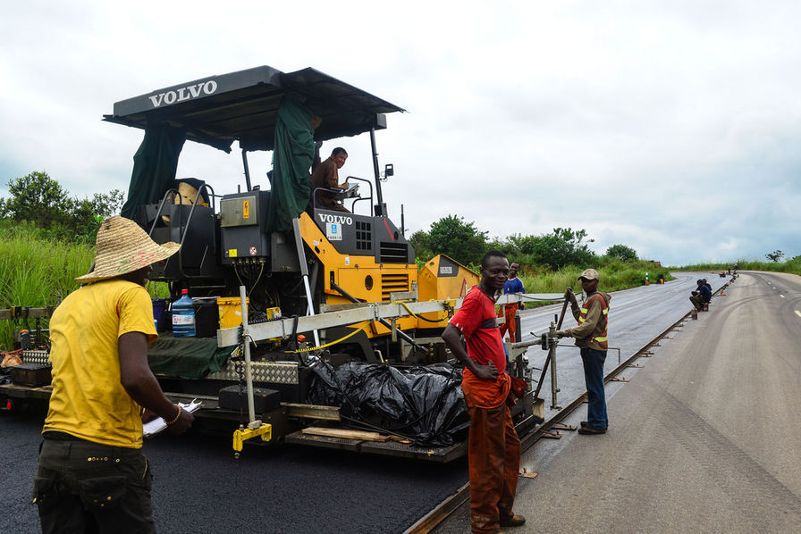 L’autoroute Yamoussoukro – Bouaké réalisée à 70%