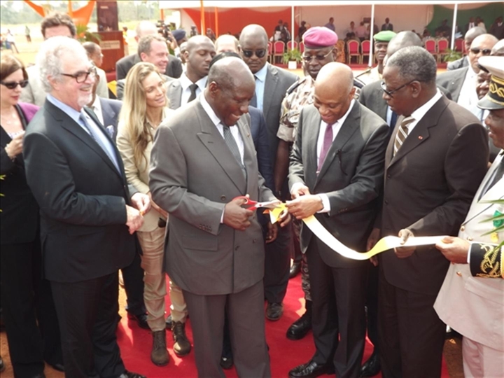 Inauguration de la mine d’or d’Agbaou_CIV_1