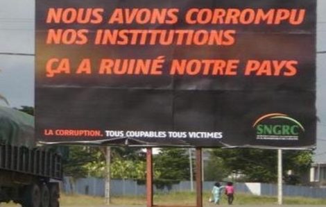 Lutte contre la corruption : La Côte d’Ivoire parmi les pays ayant réalisé les plus grands progrès depuis 2013.