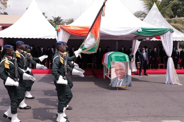 Hommage de la Nation à feu Marcel Zadi Kessy, ancien Président du CESEC_CIV_19