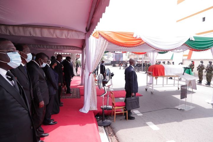 Hommage de la Nation à feu Marcel Zadi Kessy, ancien Président du CESEC_CIV_25