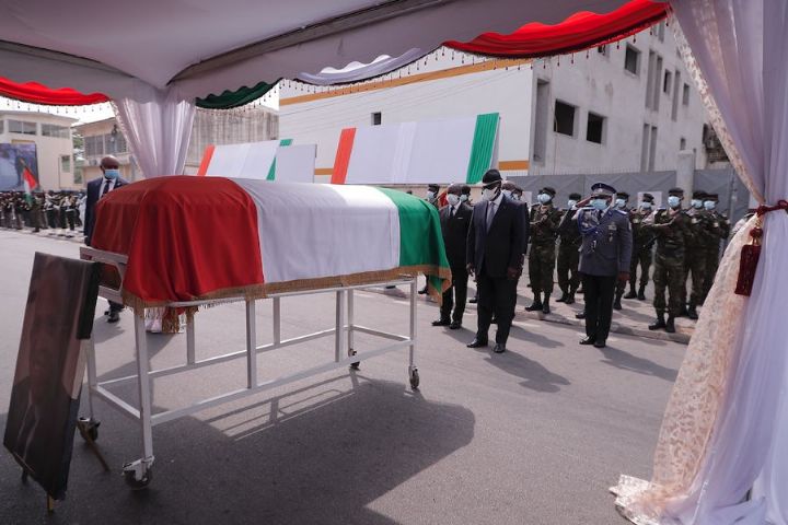 Hommage de la Nation à feu Marcel Zadi Kessy, ancien Président du CESEC_CIV_5