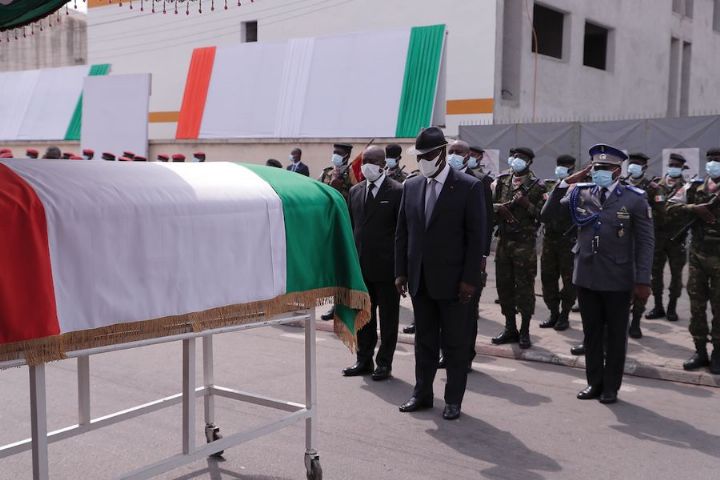 Hommage de la Nation à feu Marcel Zadi Kessy, ancien Président du CESEC_CIV_6