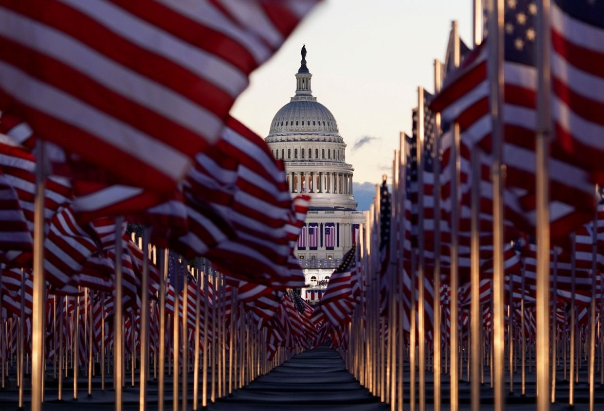 The "Field of flags" in Washington