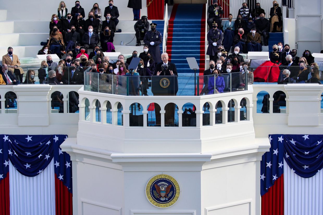 Joe Biden Sworn In As 46th President Of The United States At U.S. Capitol Inauguration Ceremony