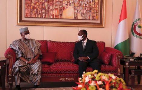Le Chef de l’Etat a eu un entretien avec le Ministre délégué aux Affaires Etrangères de la République Fédérale du Nigeria.