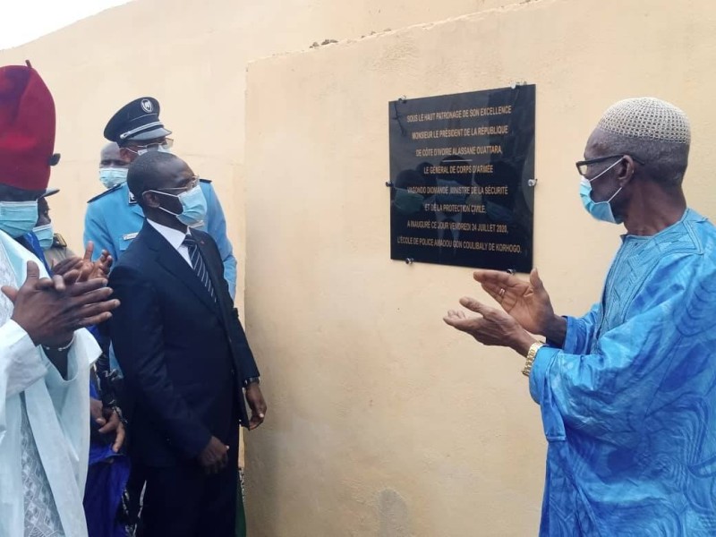 L’École nationale de police de Korhogo baptisée Amadou Gon Coulibaly