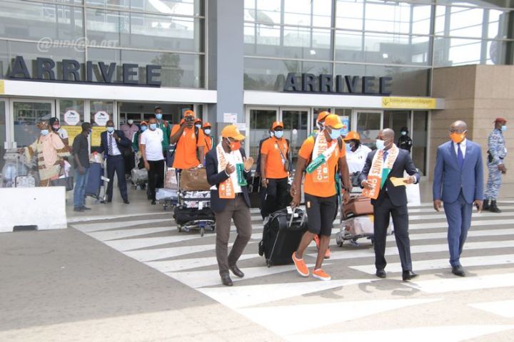 Basket : arrivée des éléphants à Abidjan après leur brillante qualification à l’Afrobasket 2021.