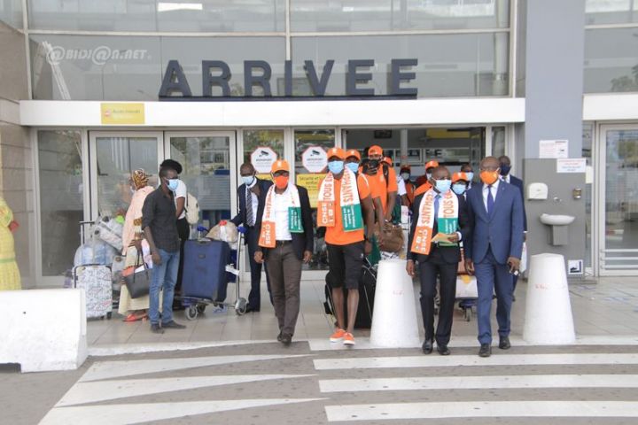 Arrivée des éléphants à Abidjan_Afrobasket2021_CIV_7