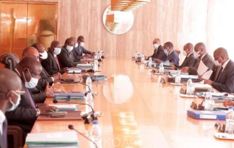 Conseil des ministres : Voici les fortes décisions prises par Alassane Ouattara.