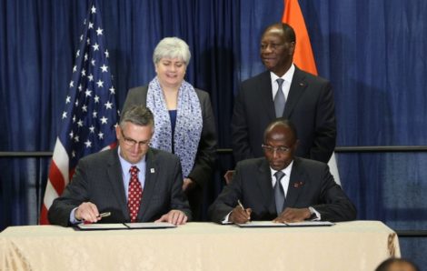 Coopération Côte d’Ivoire-USA : Un programme pour booster la croissance économique ivoirienne.