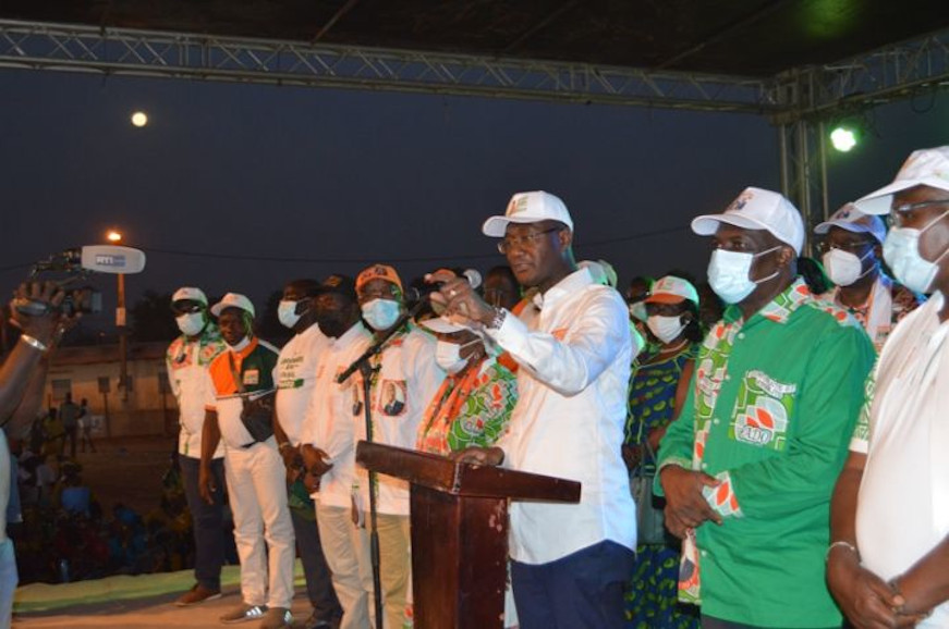 RHDP/ Législatives 2021 à Touba : Moussa Sanogo place sa campagne sous le signe du rassemblement.
