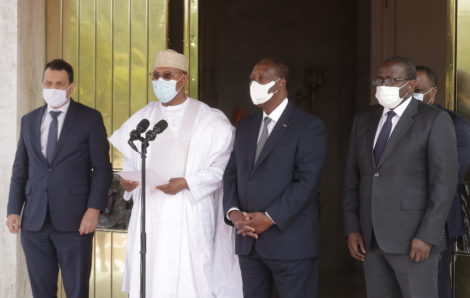 Le Chef de l’Etat a eu un entretien avec le Représentant Spécial du Secrétaire Général des Nations Unies pour l’Afrique de l’Ouest et le Sahel.