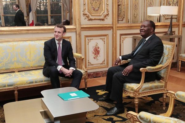 Diplomatie : Alassane Ouattara s’entretient avec Emmanuel Macron à Paris.