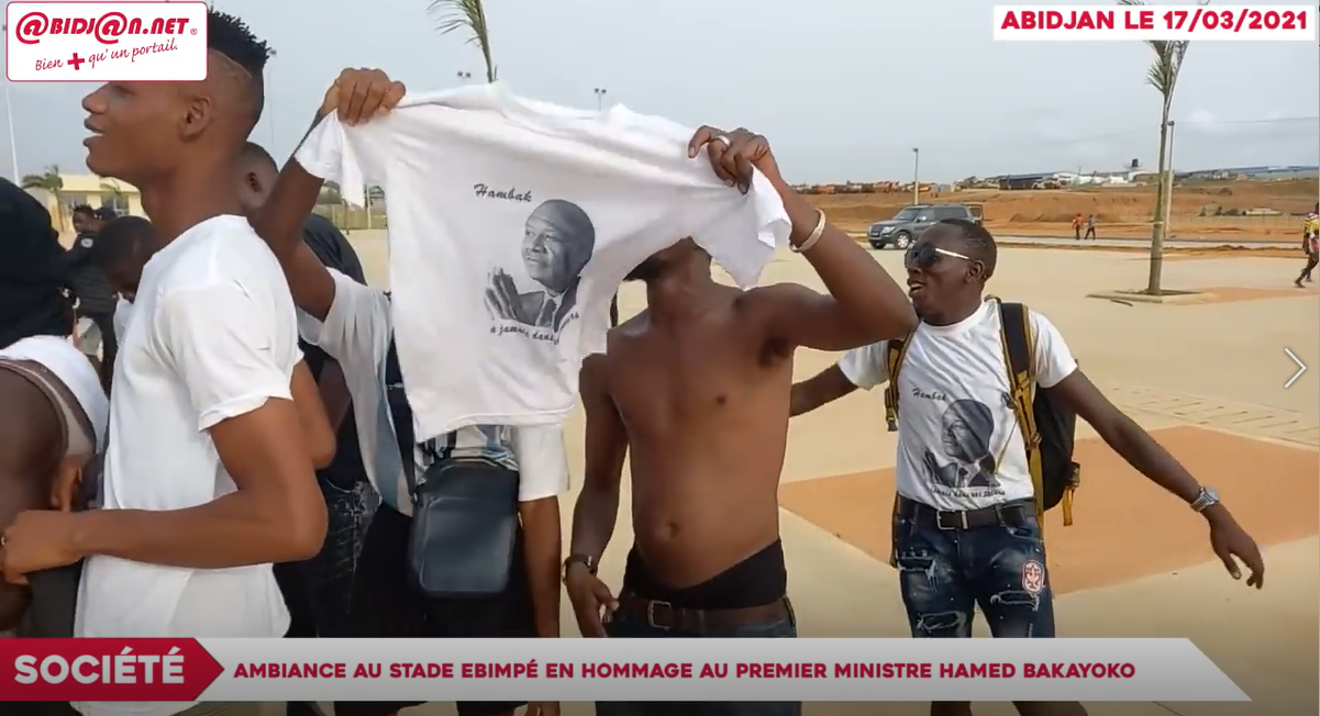 Hommage à feu le PM Hamed Bakayoko au stade d’Ebimpé.