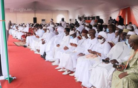 Obsèques du Premier ministre : La cérémonie du septième jour se tient à Abobo en présence du chef de l’Etat.