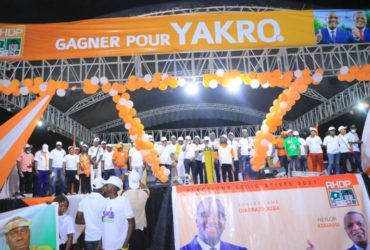Yamoussoukro/Clôture de la campagne électorale : le Ministre Souleymane Diarrassouba invite les populations à voter massivement les candidats du RHDP.