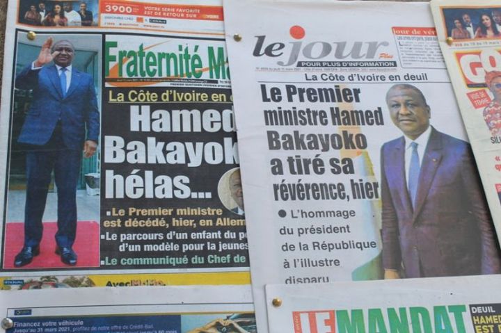 Décès du Premier Ministre Hamed Bakayoko : les collaborateurs prient pour le repos de son âme.