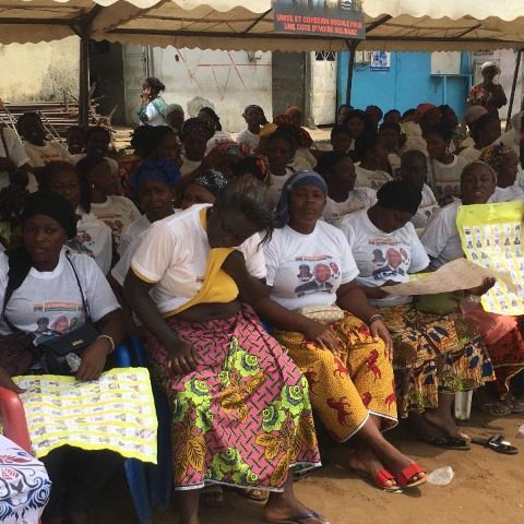 Législatives ivoiriennes : Koné Kafana mobilise les femmes des marchés de Yopougon.