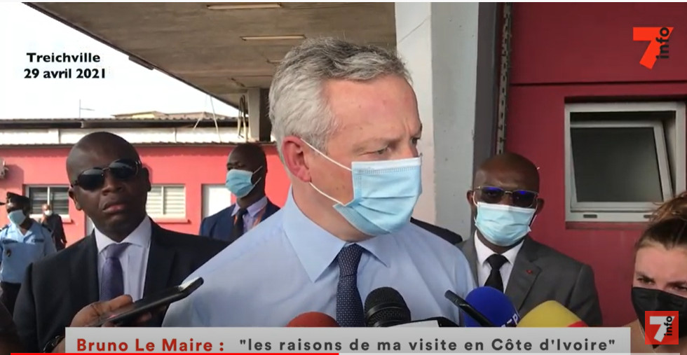 Côte d’Ivoire : visite du ministre français de l’Économie pour renforcer la coopération.
