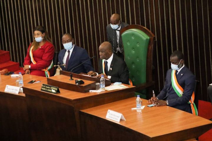 Ouverture de la première session ordinaire : Amadou Soumahoro invite les députés à promouvoir des débats dans » l’intérêt supérieur de la nation ».