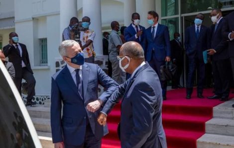 France-Côte d’Ivoire : le Premier Ministre Patrick Achi échange sur les priorités économiques de la Côte d’Ivoire avec Bruno Le Maire.
