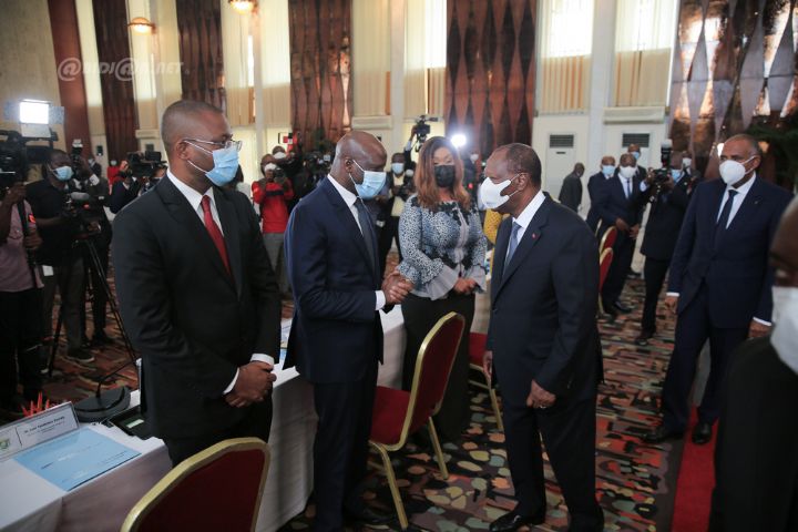 Conseil des ministres : discours de S.E.M. Alassane Ouattara président de la République de Côte d’Ivoire (07/04/2021).