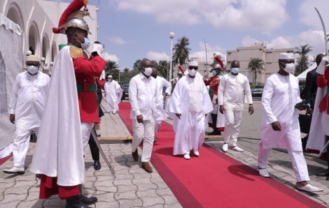 Décès de Cheick Aïma Mamadou Traoré : Le Président Ouattara a pris part à la cérémonie du 40ème jour, ce dimanche 23 mai.