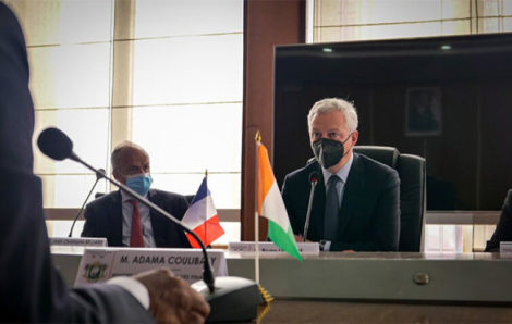 Coopération France-Côte d’Ivoire : Bruno Le Maire à Abidjan pour la signature de plusieurs accords.