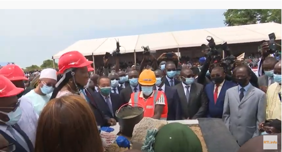 Côte d’Ivoire : première pierre posée au port sec de Ferkessédougou.